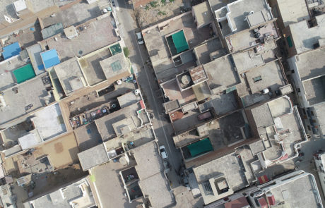 vista aerea di una città