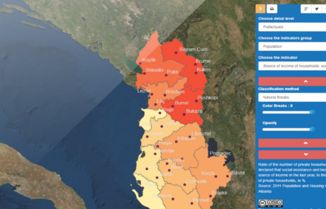 Mappa Censimento Albania