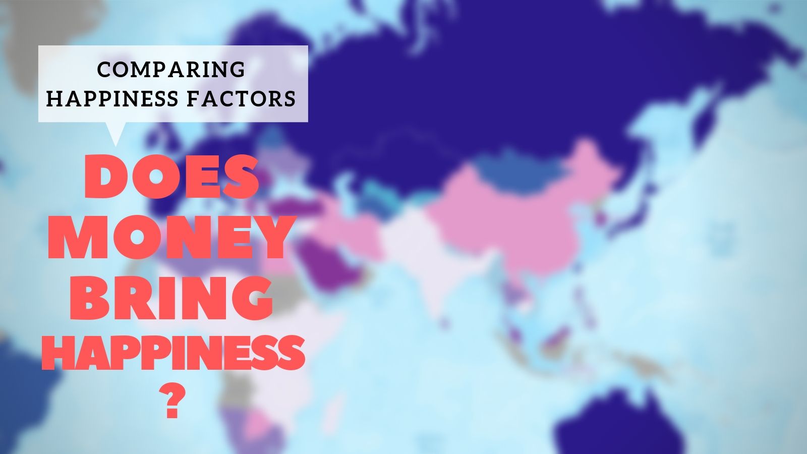 Map about relationship GDP-social