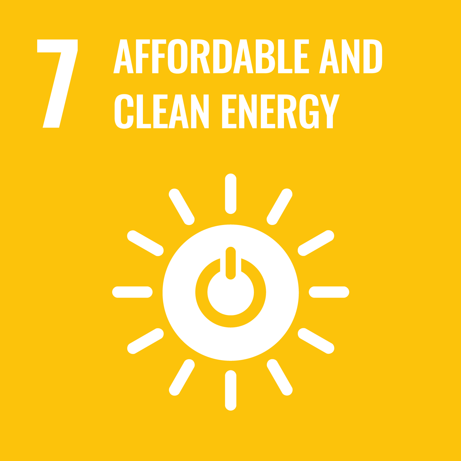 SDG MAP 7 – Energia Pulita e Rinnovabile