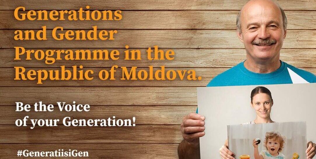 locandina Generations and Gender Survey della Moldavia