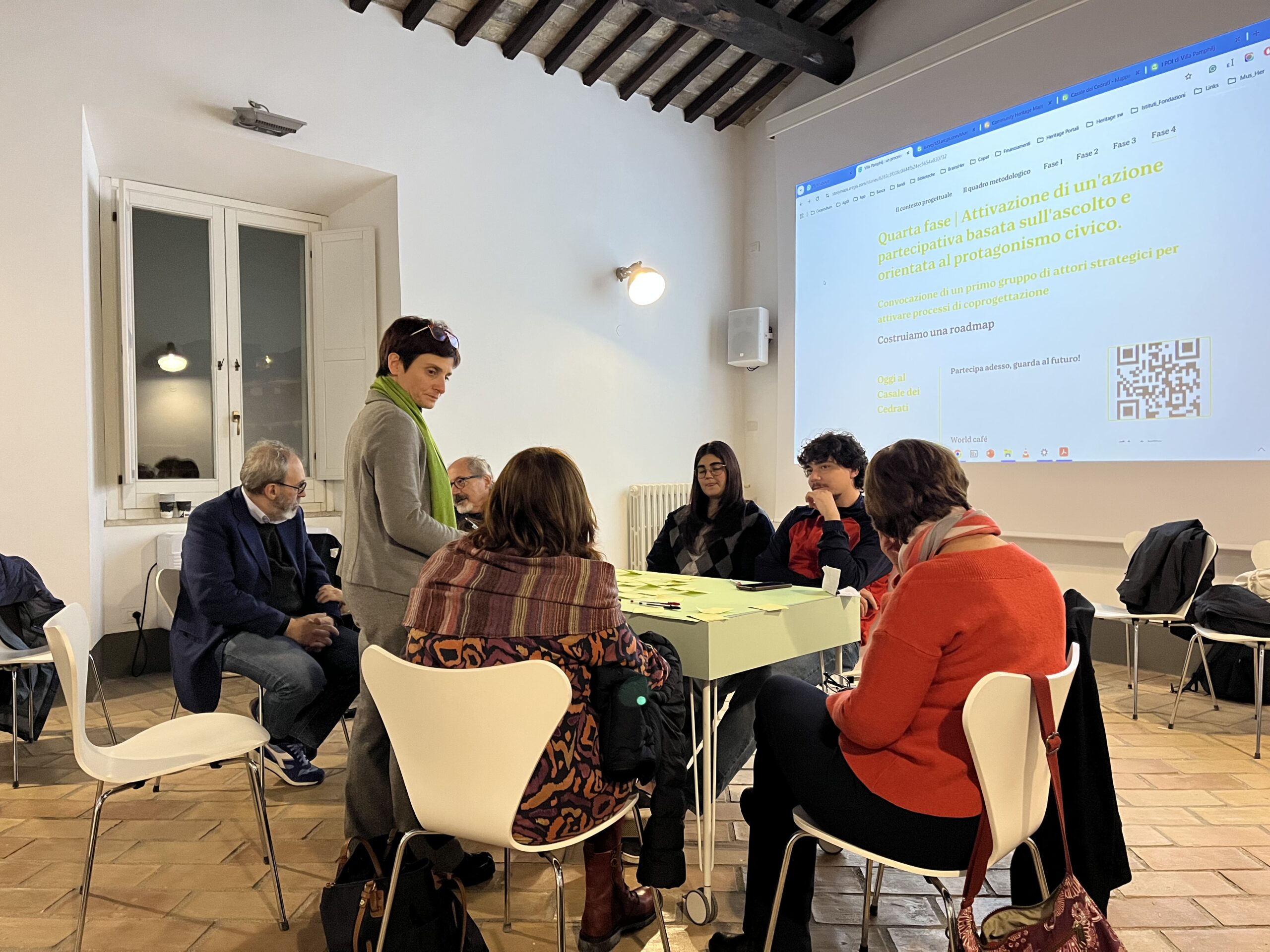 workshop villa pamphilj