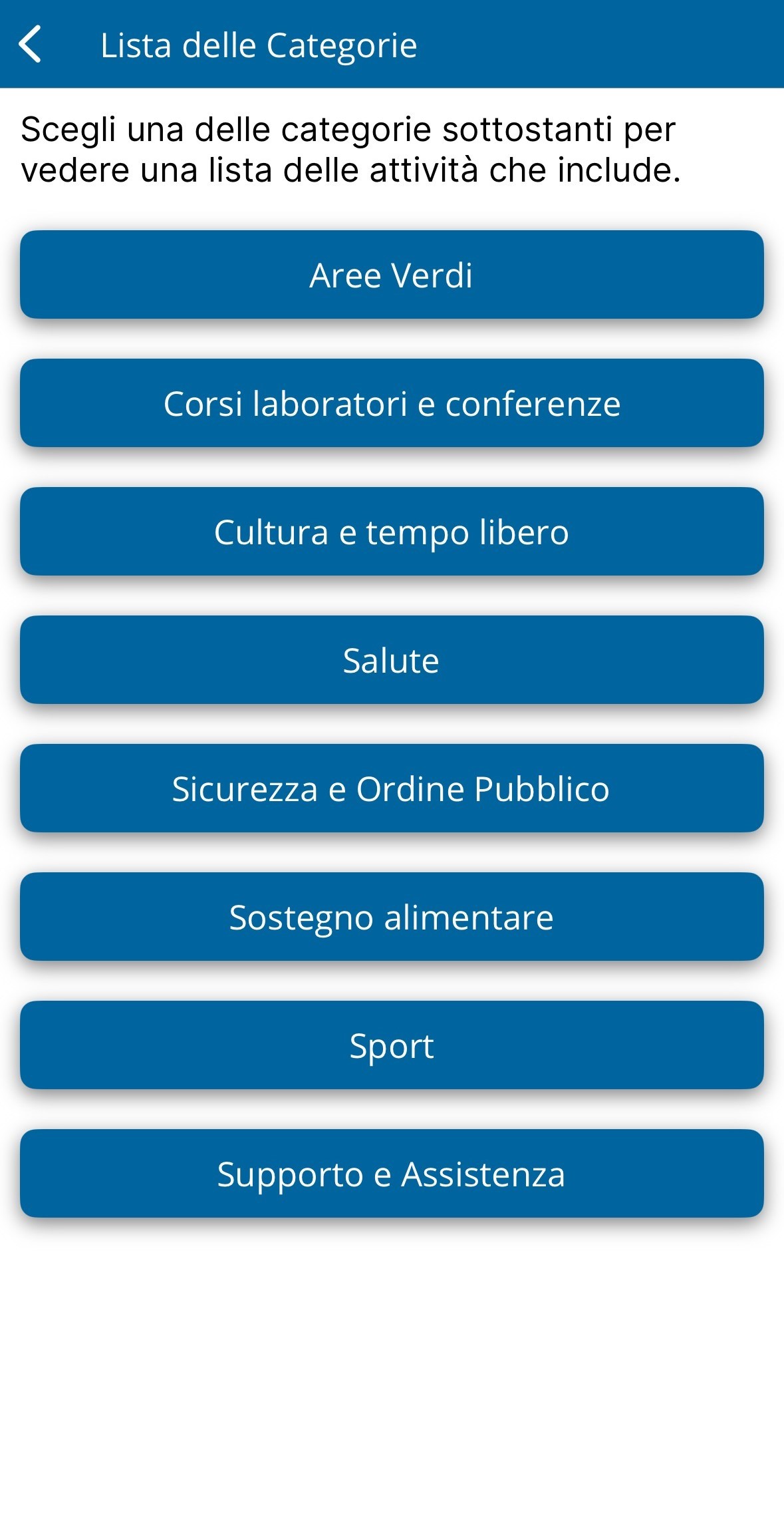 Rete di argento Mobile app 