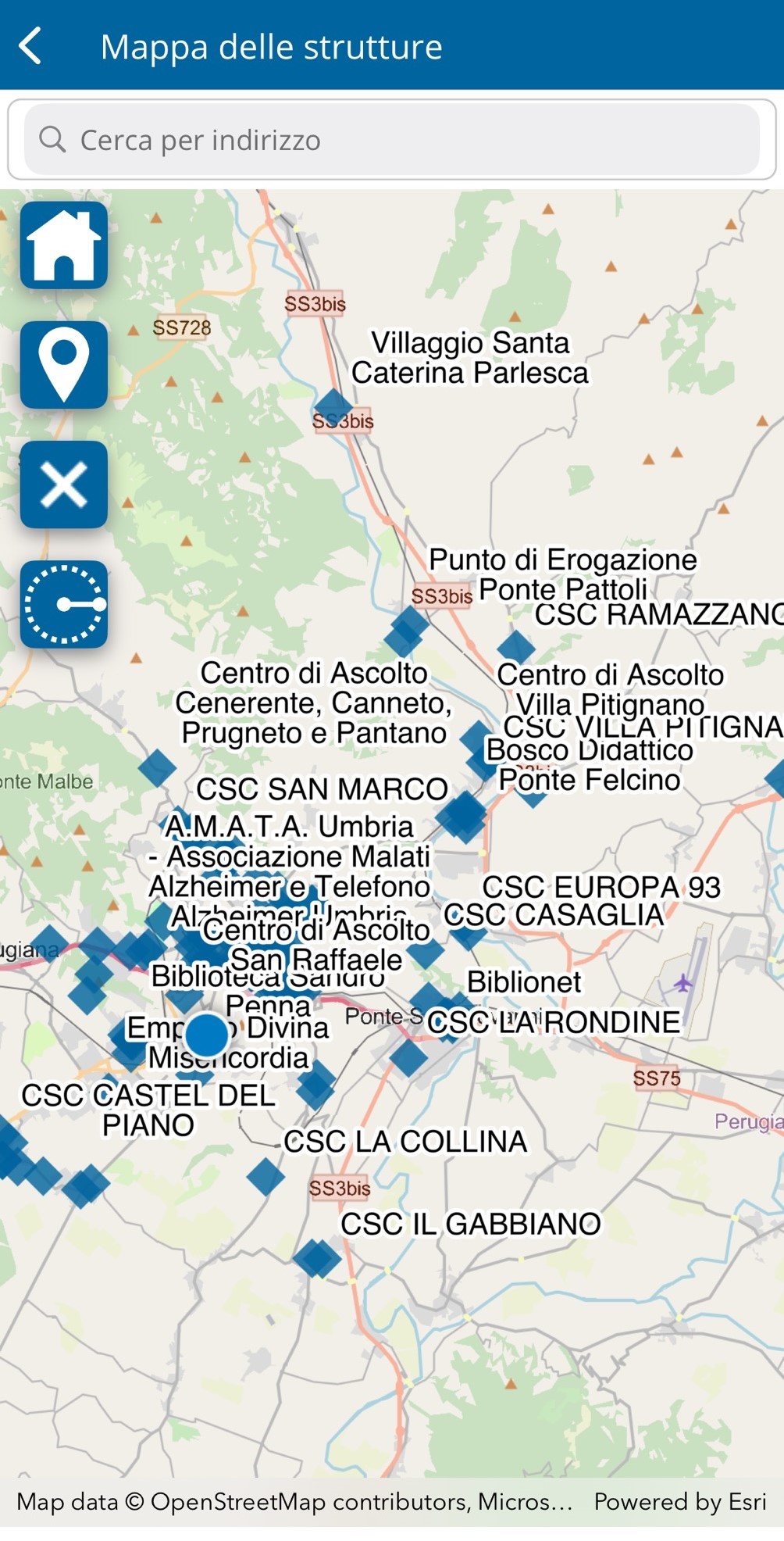 Rete di argento Mobile app 
