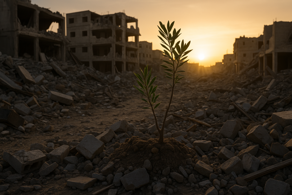 GIS for peace - Mapping Destruction and Guiding Reconstruction