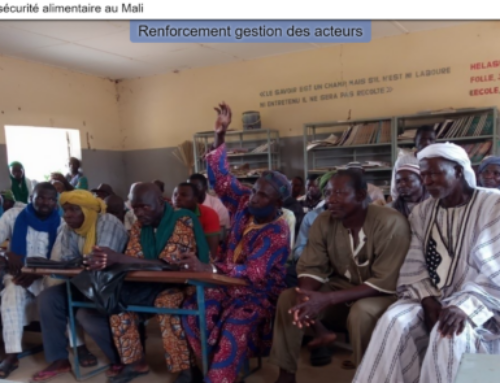 StoryMap pour la sécurité alimentaire au Mali