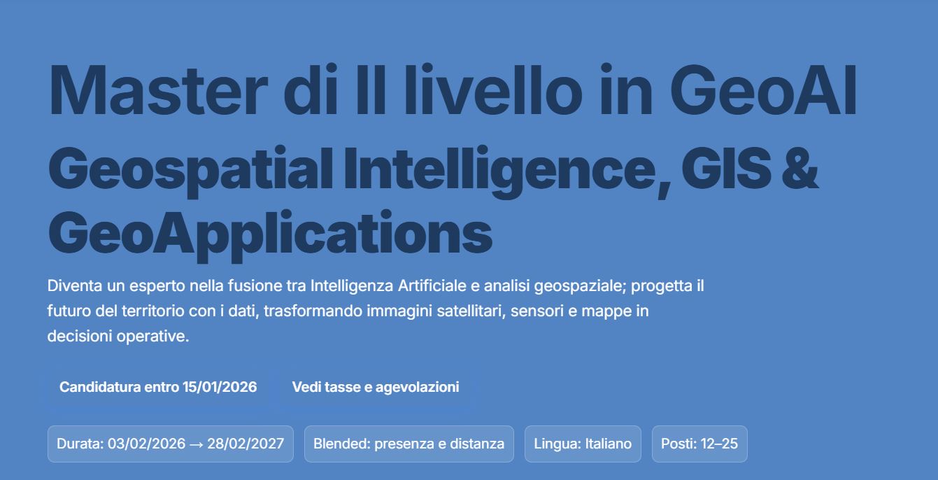 master geoai