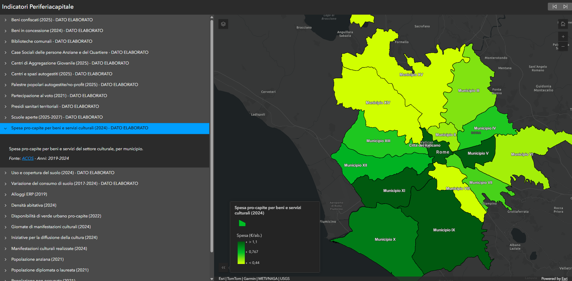mapping roma